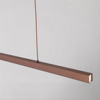 Lampe suspendue LED linéaire minimaliste et fonctionnelle pour intérieurs modernes