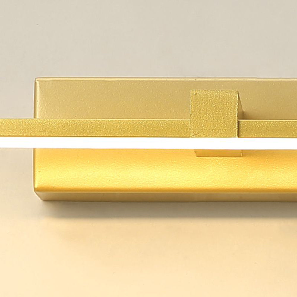 Applique LED sottile e lineare per specchio da bagno