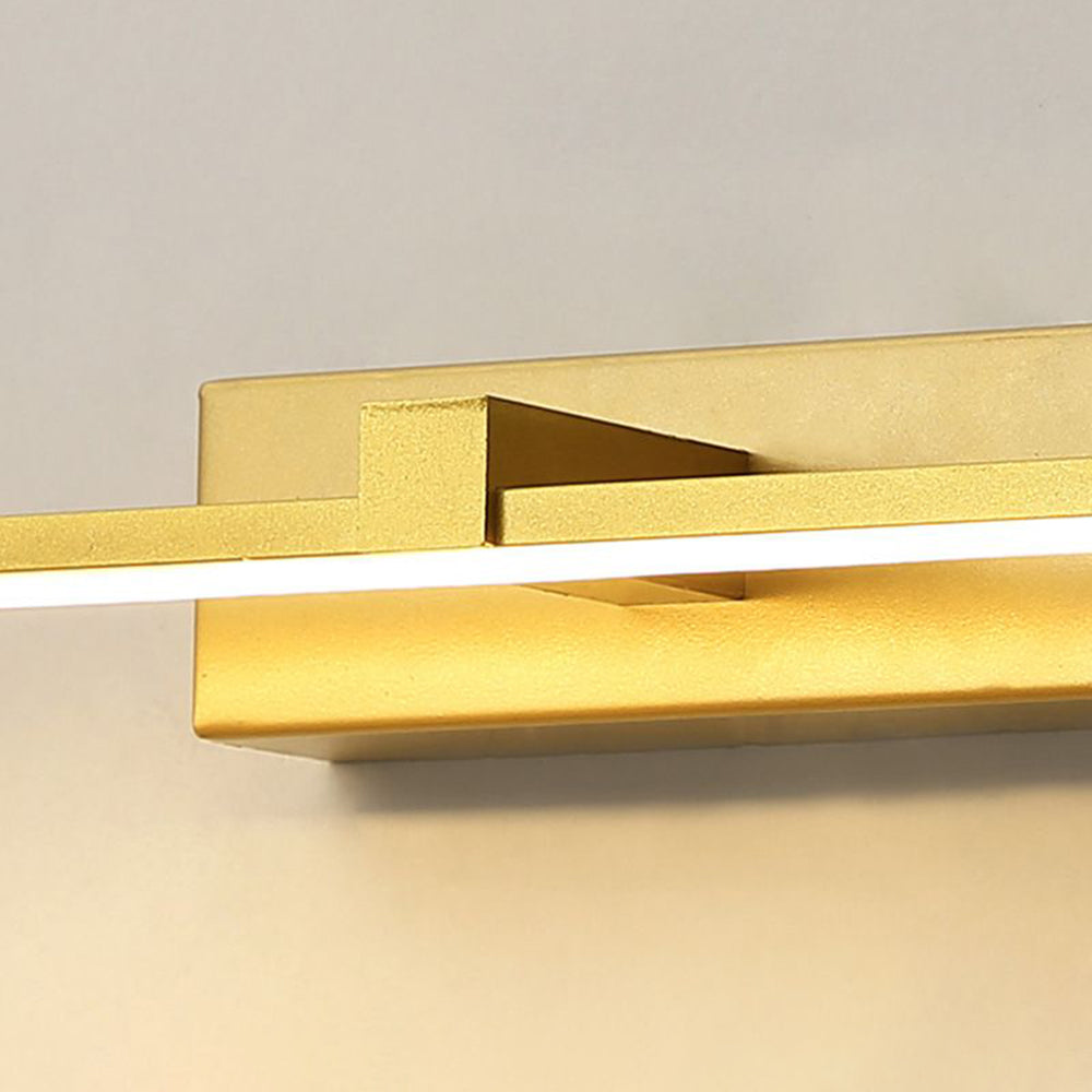 Applique LED sottile e lineare per specchio da bagno