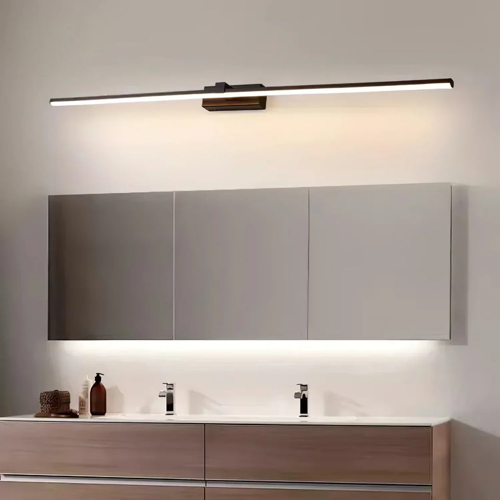 Funktionale lineare LED-Wandleuchte – ideal für Badezimmer und Waschbecken
