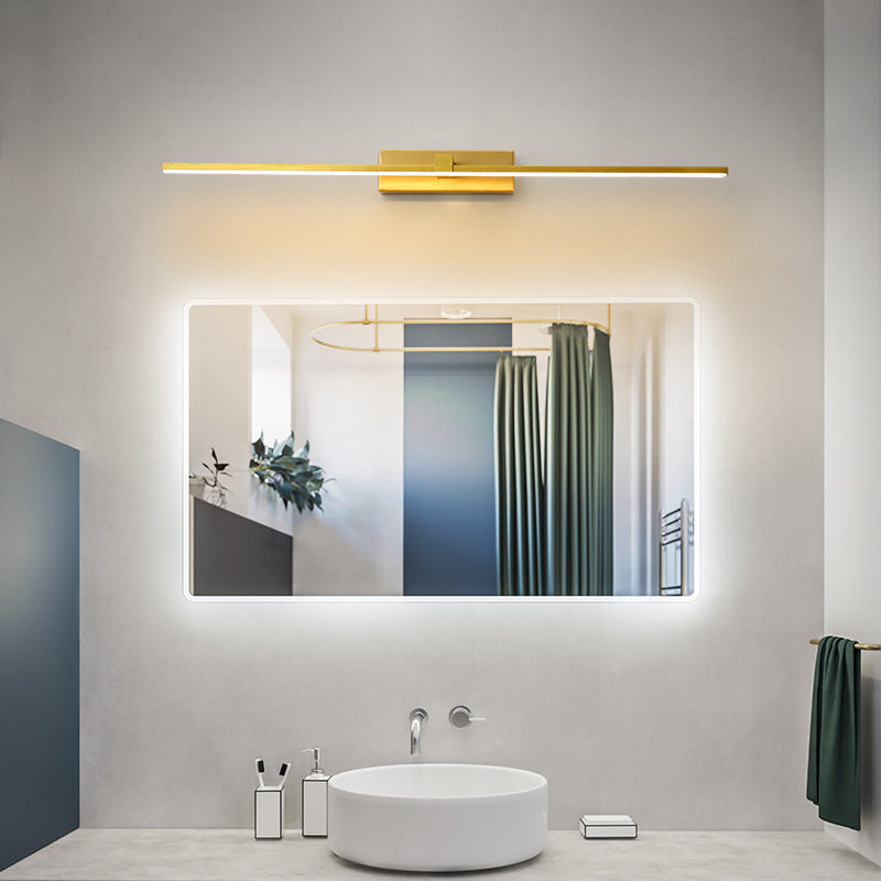 Funktionale lineare LED-Wandleuchte – ideal für Badezimmer und Waschbecken