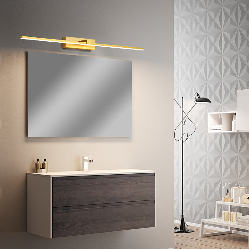 Funktionale lineare LED-Wandleuchte – ideal für Badezimmer und Waschbecken
