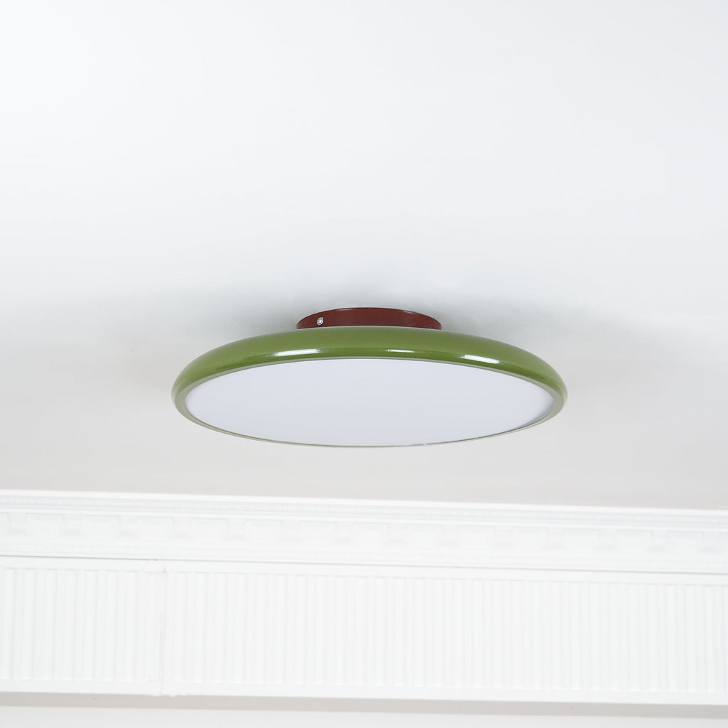 Okrągła Smukła Lampa Sufitowa LED Oprawa Natynkowa
