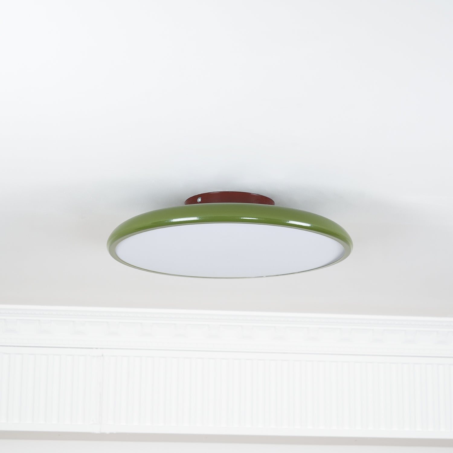 Okrągła Smukła Lampa Sufitowa LED Oprawa Natynkowa