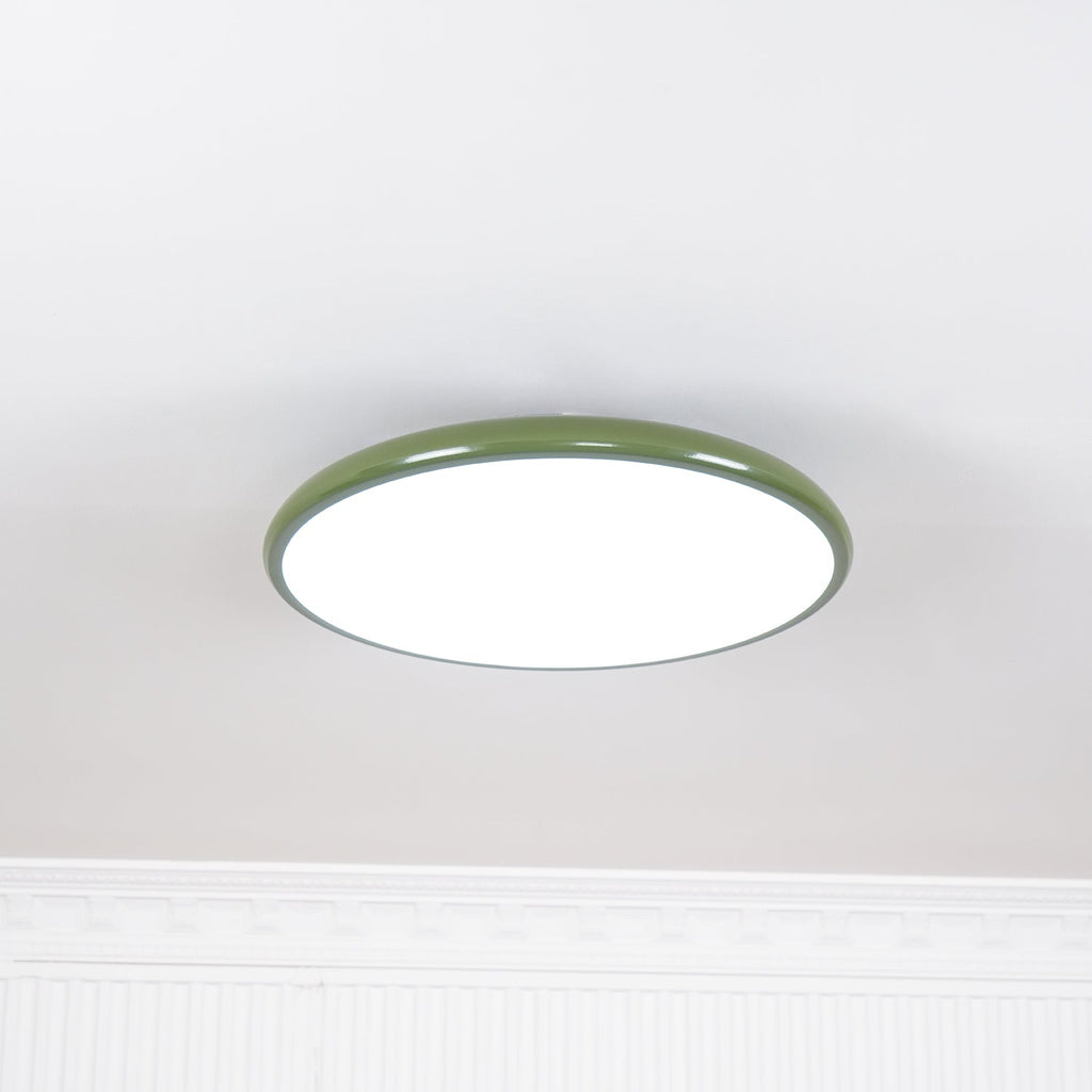 Okrągła Smukła Lampa Sufitowa LED Oprawa Natynkowa