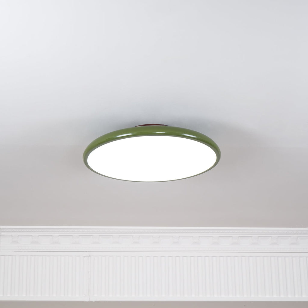 Okrągła Smukła Lampa Sufitowa LED Oprawa Natynkowa