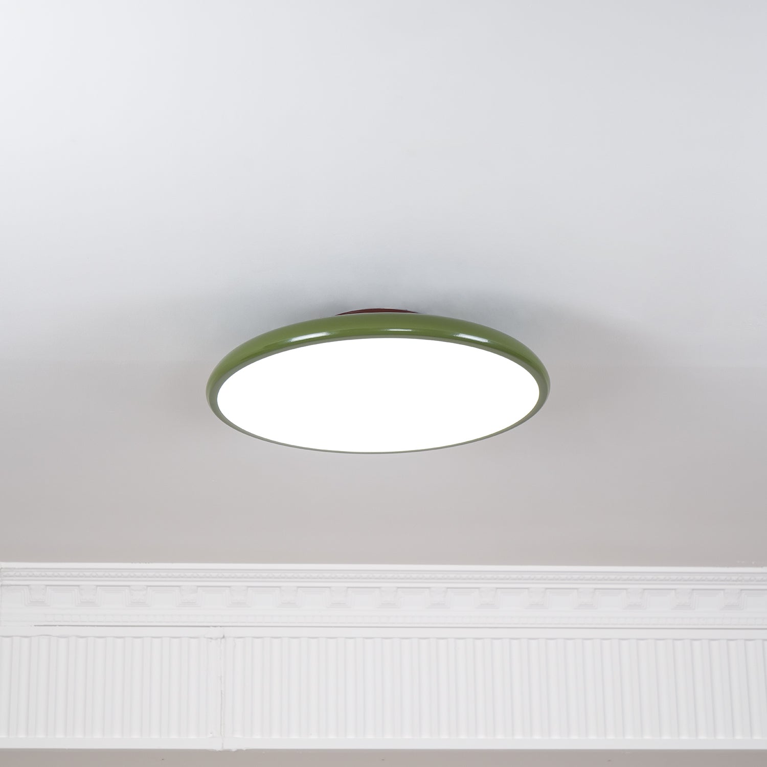 Okrągła Smukła Lampa Sufitowa LED Oprawa Natynkowa