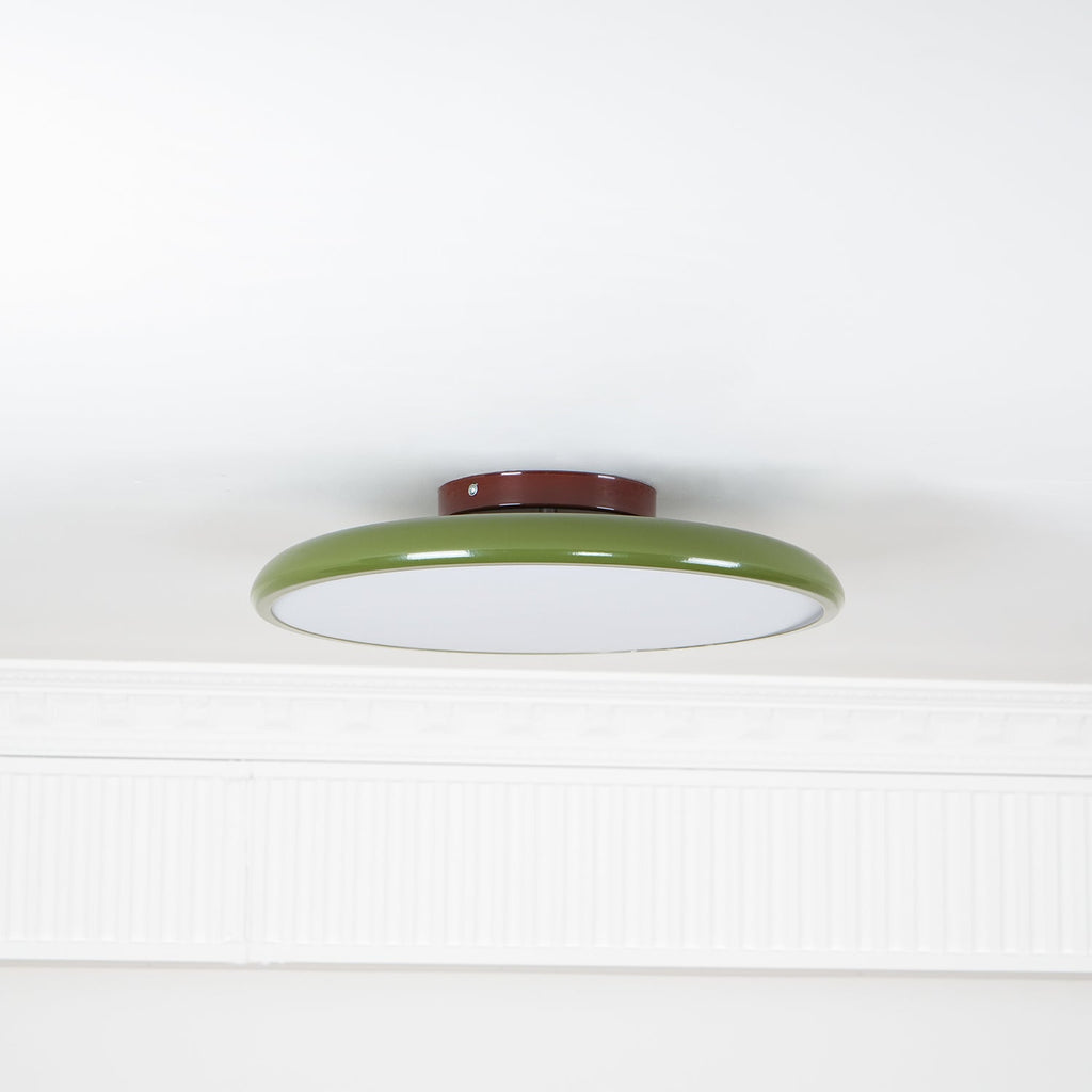 Okrągła Smukła Lampa Sufitowa LED Oprawa Natynkowa