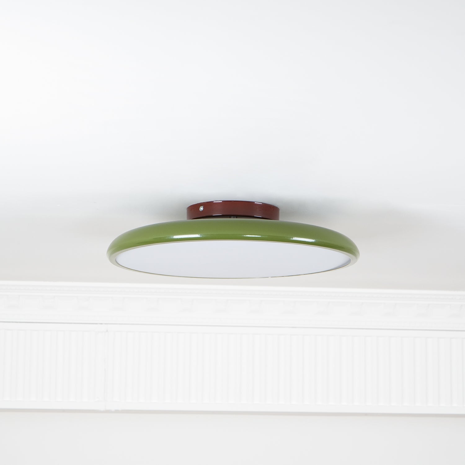 Okrągła Smukła Lampa Sufitowa LED Oprawa Natynkowa