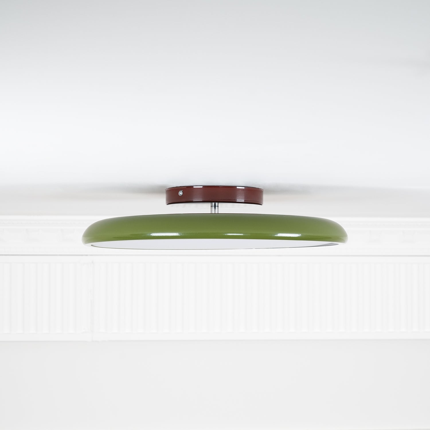 Okrągła Smukła Lampa Sufitowa LED Oprawa Natynkowa