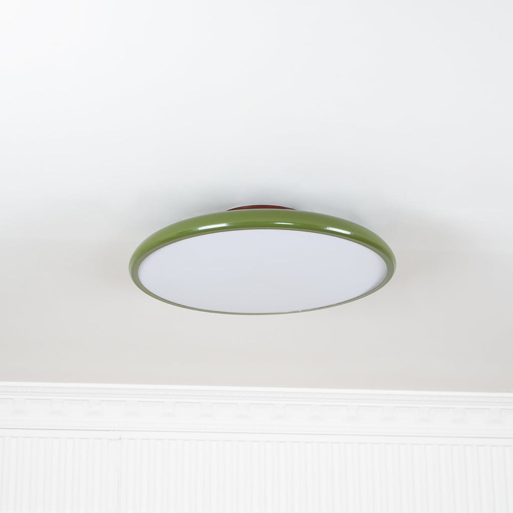 Okrągła Smukła Lampa Sufitowa LED Oprawa Natynkowa