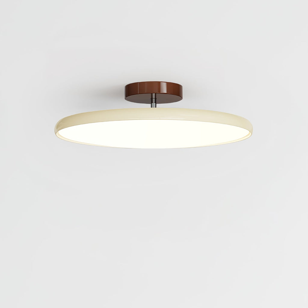 Okrągła Smukła Lampa Sufitowa LED Oprawa Natynkowa