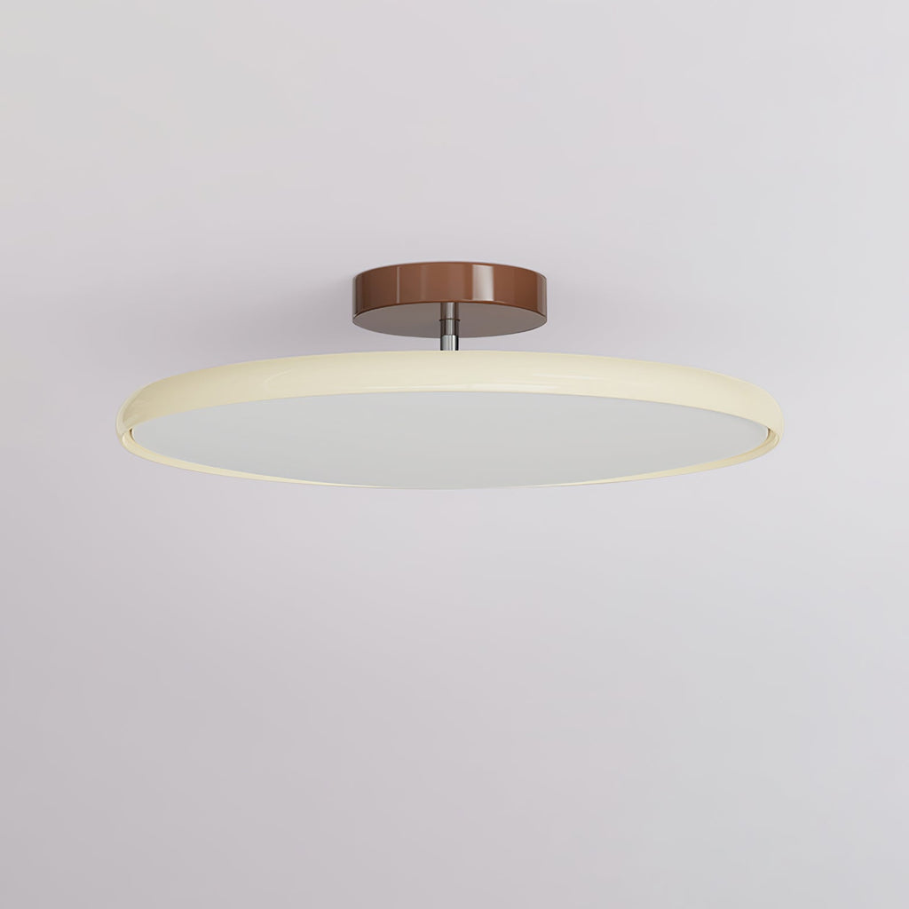 Okrągła Smukła Lampa Sufitowa LED Oprawa Natynkowa