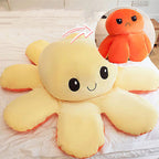 Giocattolo di peluche per bambini polpo compagno amichevole