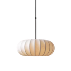 Minimalist ceiling lamp with warm, ambient light