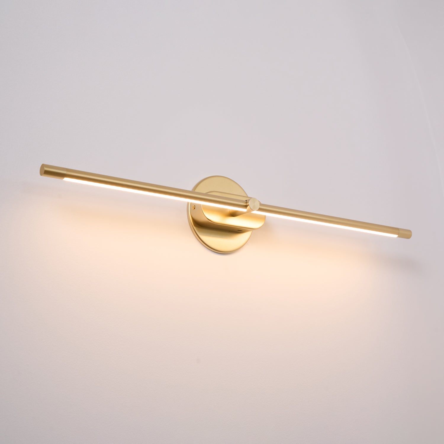 Wewnętrzna lampa ścienna LED akumulatorowa elegancka jasna