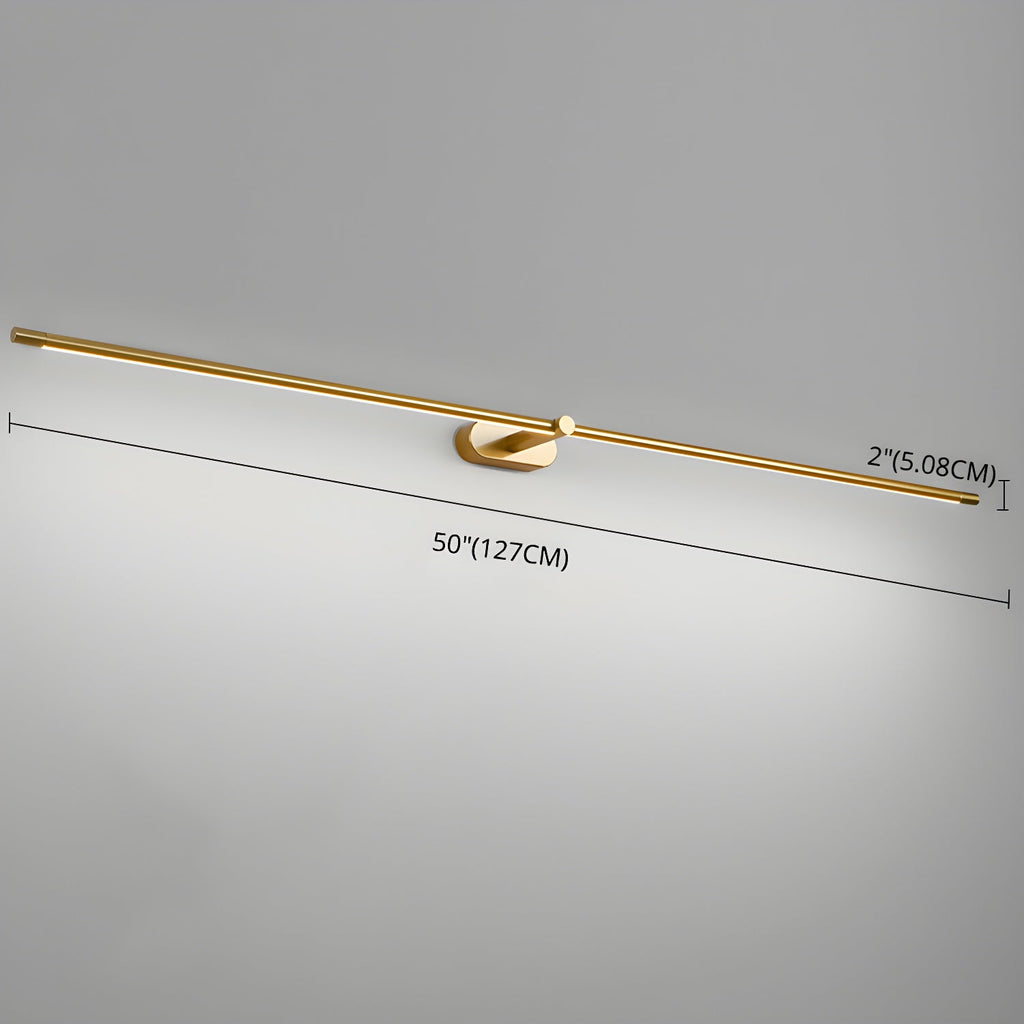 Elegante lampada da parete LED per interni chiari con batteria