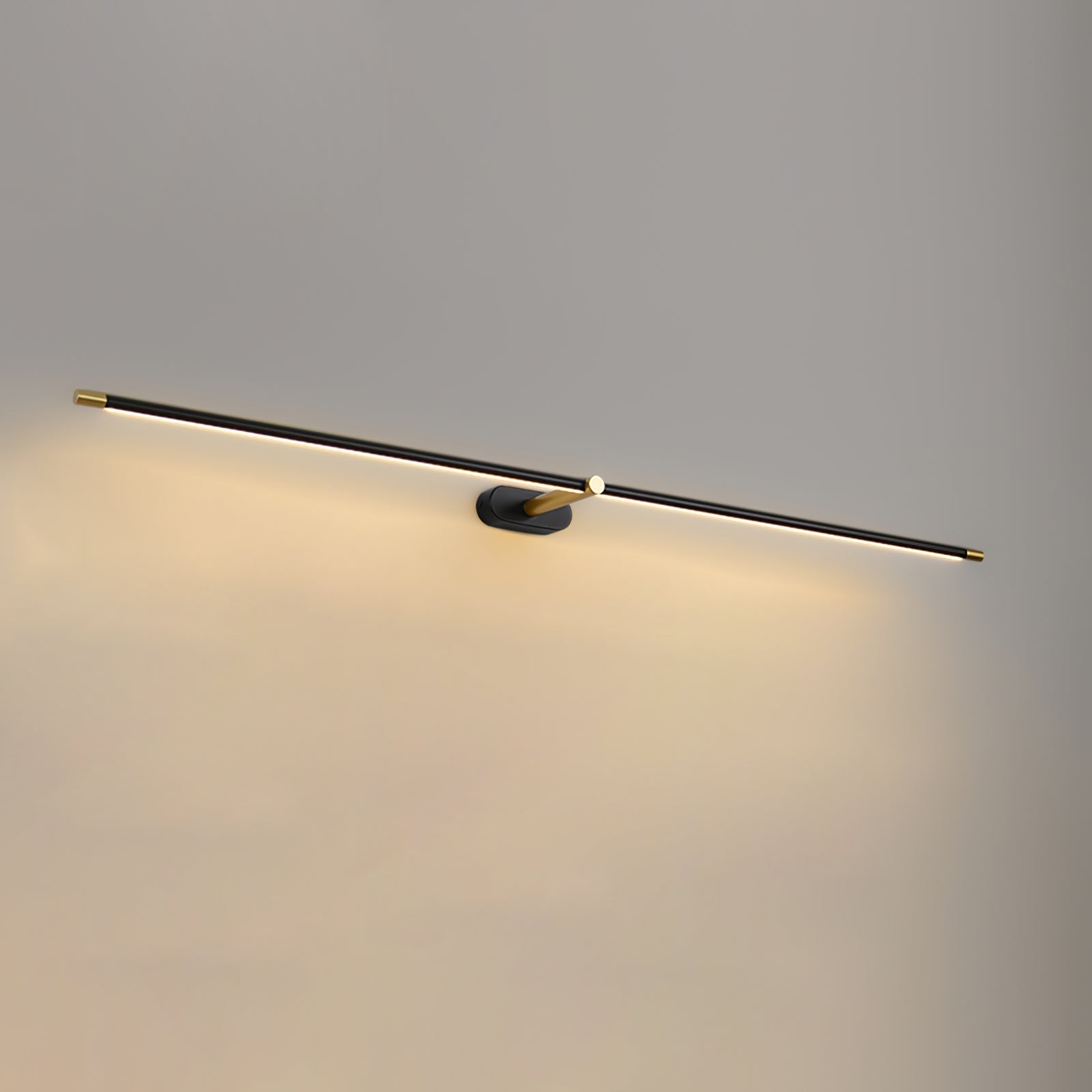Elegante lampada da parete LED per interni chiari con batteria