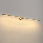 Wewnętrzna lampa ścienna LED akumulatorowa elegancka jasna