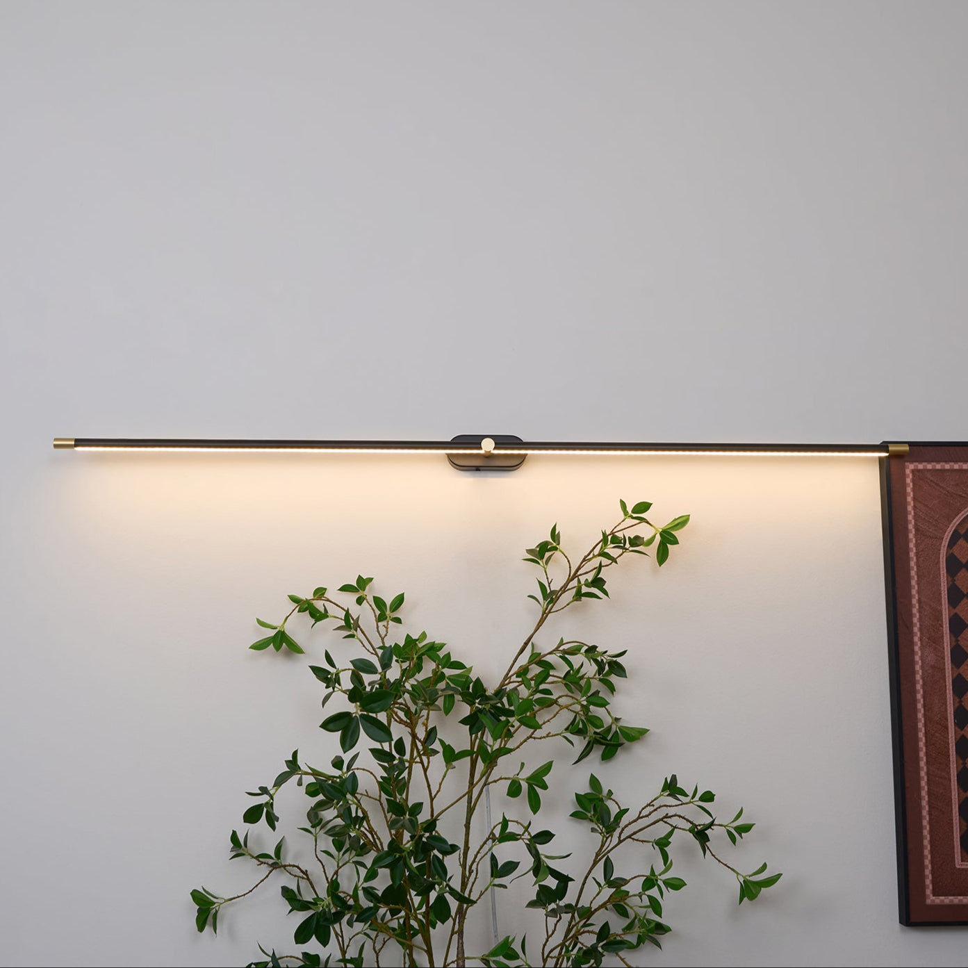 Smukła lampa ścienna LED łazienkowa Oświetlenie do lustra