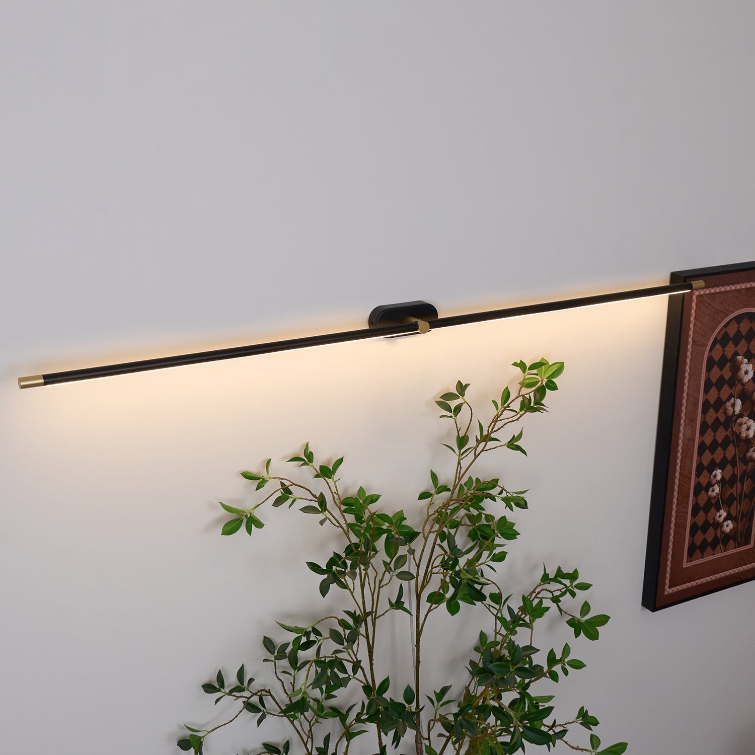 Smukła lampa ścienna LED łazienkowa Oświetlenie do lustra