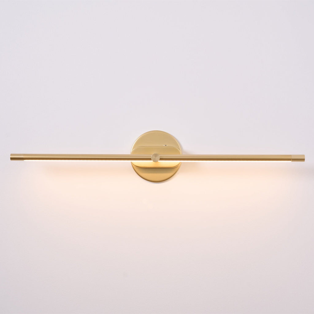 Elegante lampada da parete LED per interni chiari con batteria