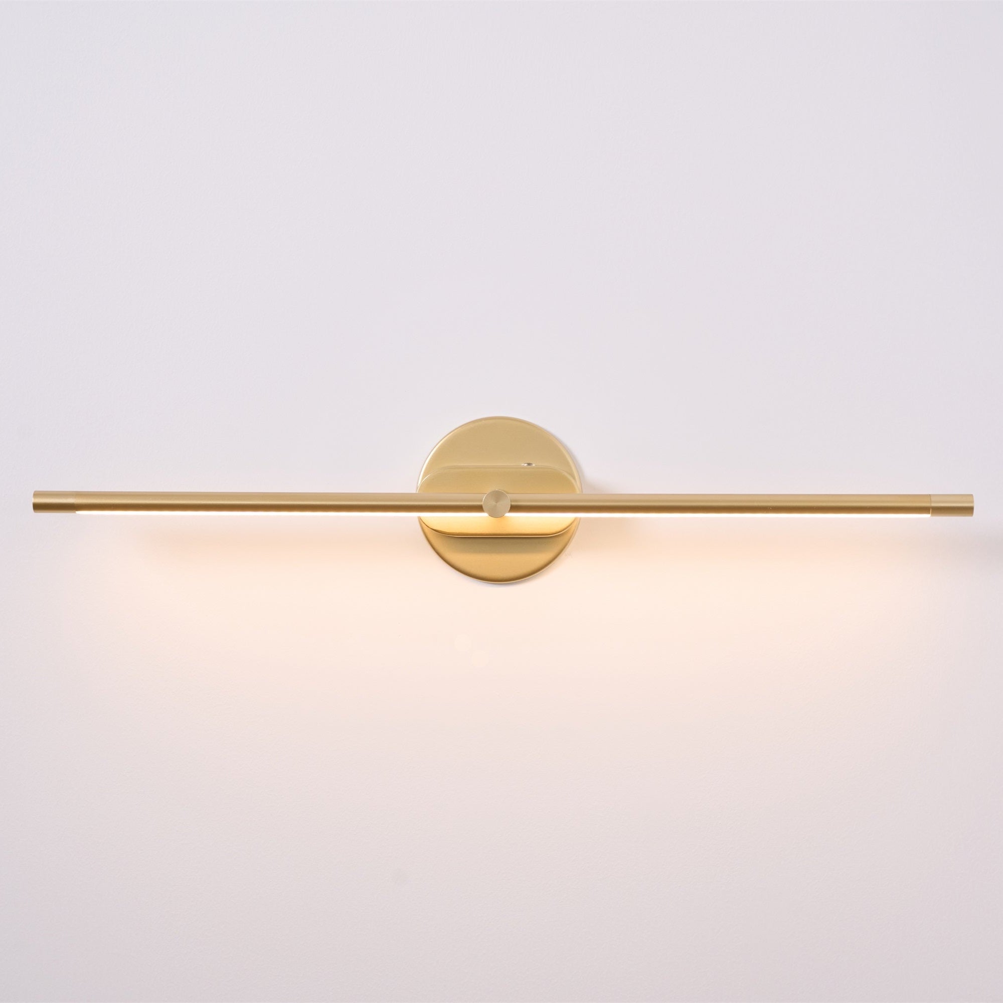 Elegante lampada da parete LED per interni chiari con batteria