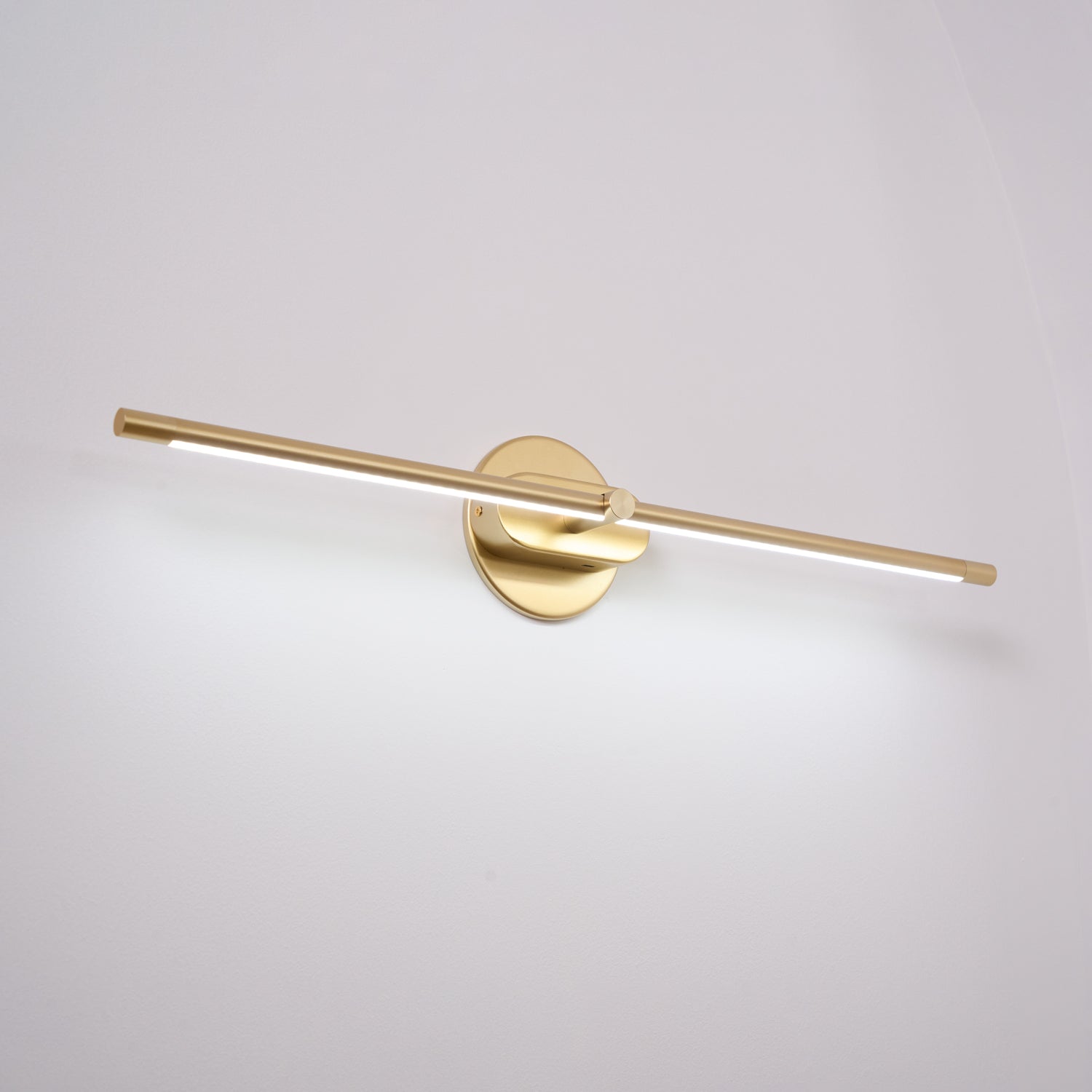Elegante lampada da parete LED per interni chiari con batteria