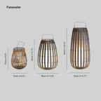 Klasyczna lampa zewnętrzna LED zasilana energią słoneczną do nastrojowego oświetlenia