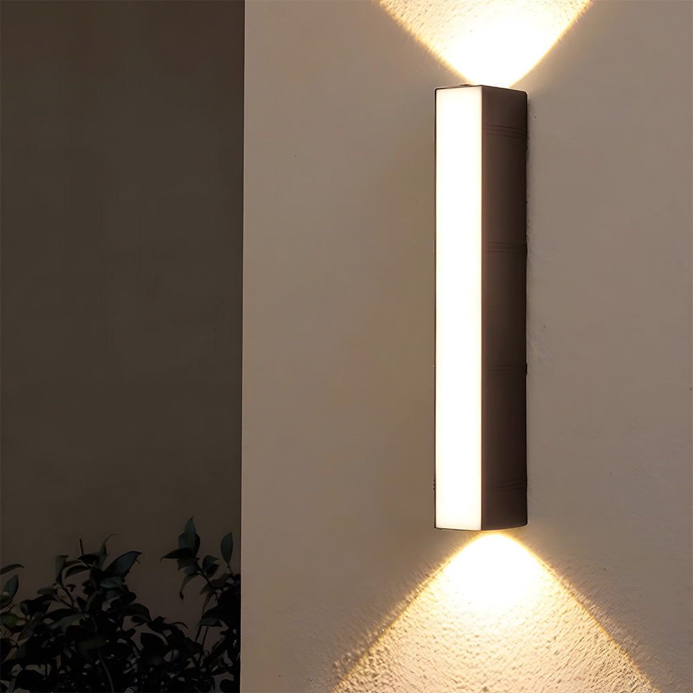 Lampada da parete LED esterna ultra luminosa e resistente alle intemperie