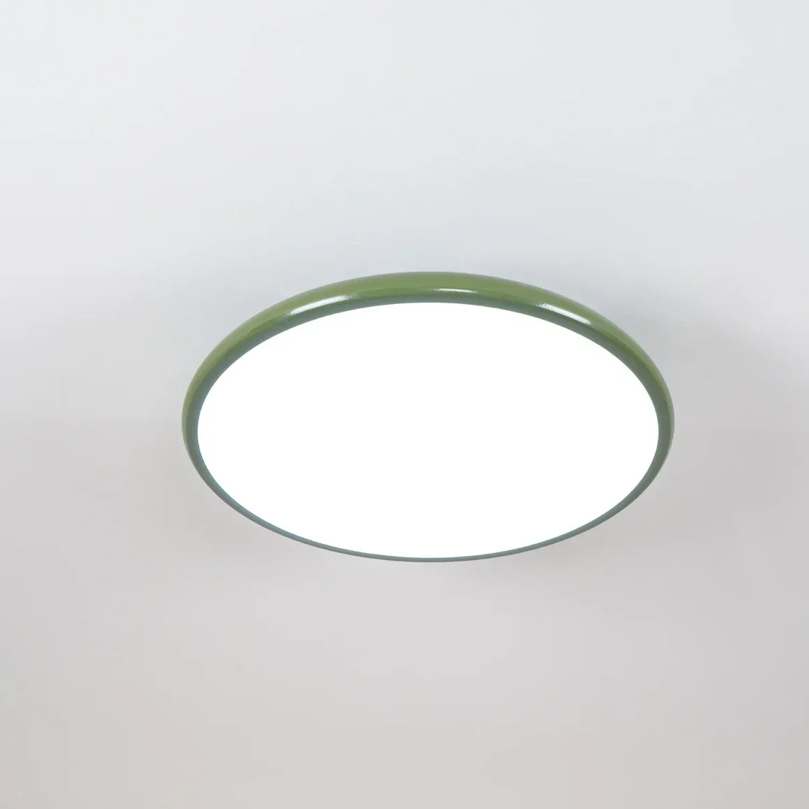Lampada da soffitto LED sottile rotonda a superficie