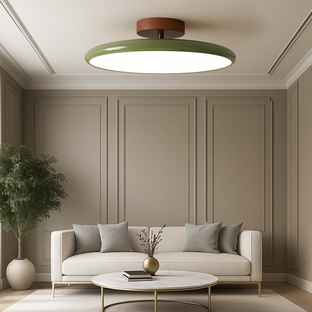 Lampe de plafond moderne réglable avec éclairage LED intégré