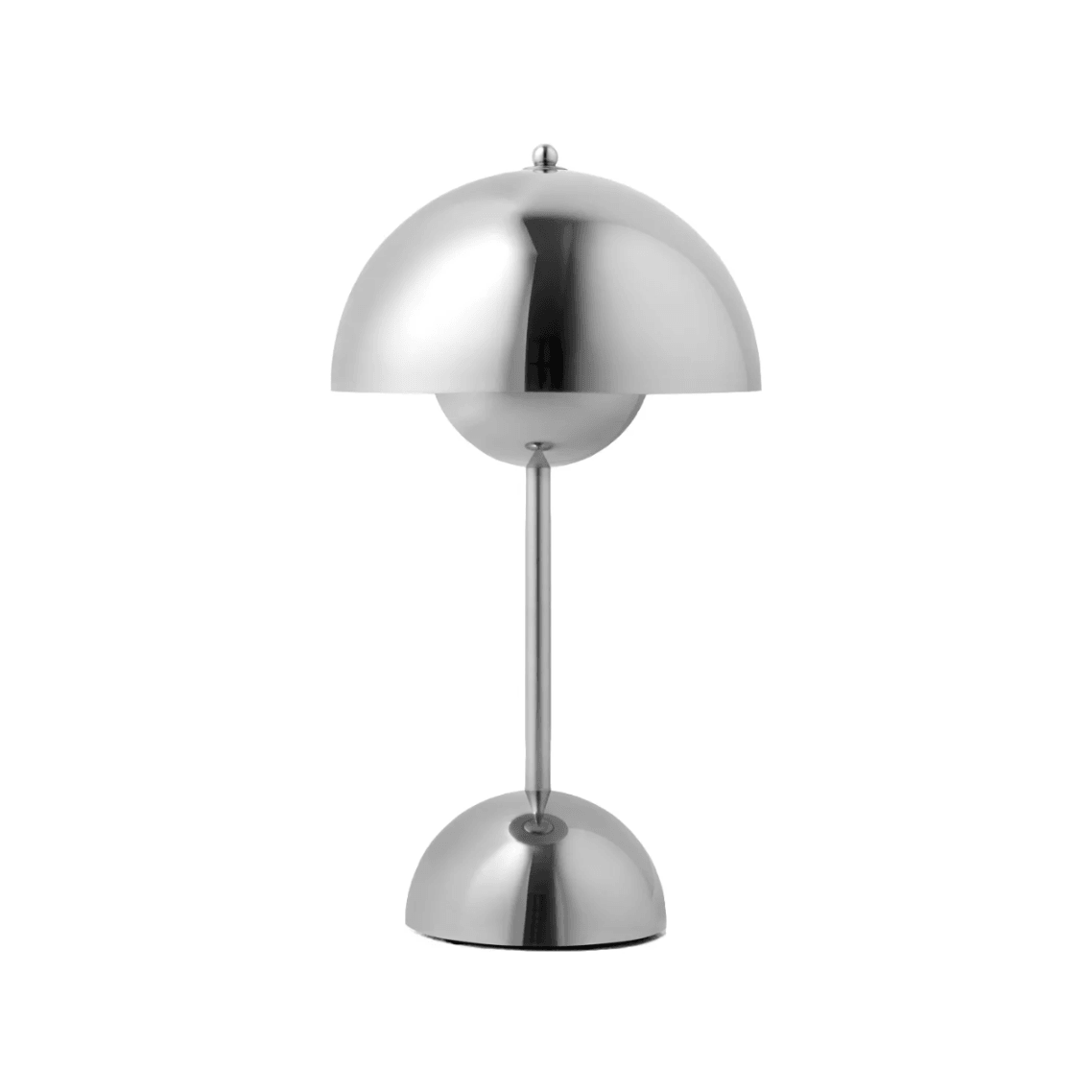 Modern Scandinavian LED table lamp with brightness adjustment and rechargeable battery