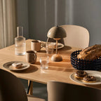 Lampada da tavolo scandinava moderna ricaricabile con dimmer