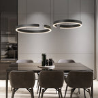 Pendant lamp with LED ring for dining room – modern ceiling fixture