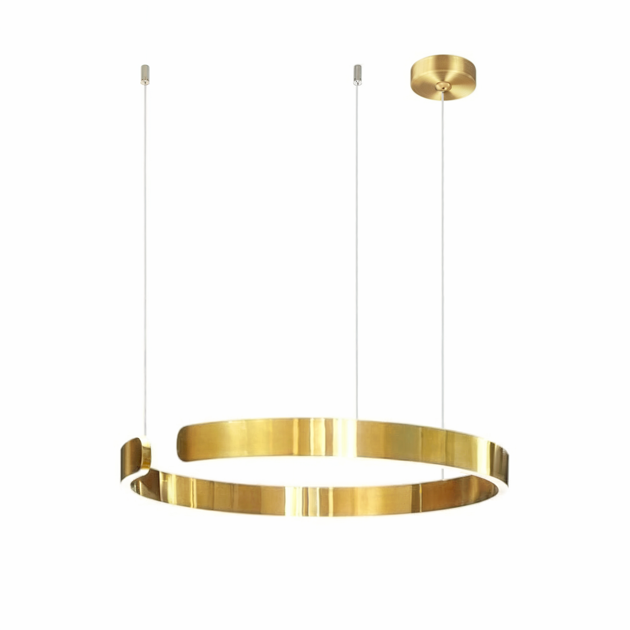Pendant lamp with LED ring for dining room – modern ceiling fixture