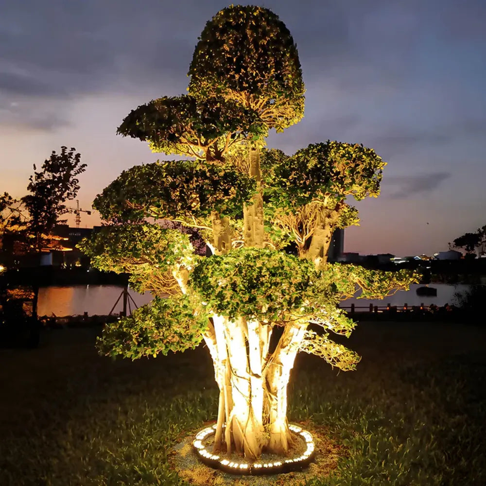 LED-Strahler für Gartenbäume, wetterfest für den Außenbereich
