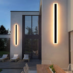 Lampada esterna LED sottile – applique moderna per terrazza e ingresso