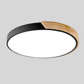 Smukła lampa LED skandynawski okrągły kształt do wnętrz