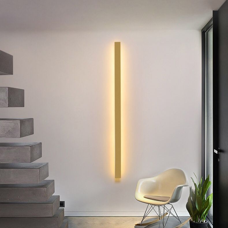 Funktionale lineare LED-Wandleuchte – Ideal für Schlafzimmer und Flur