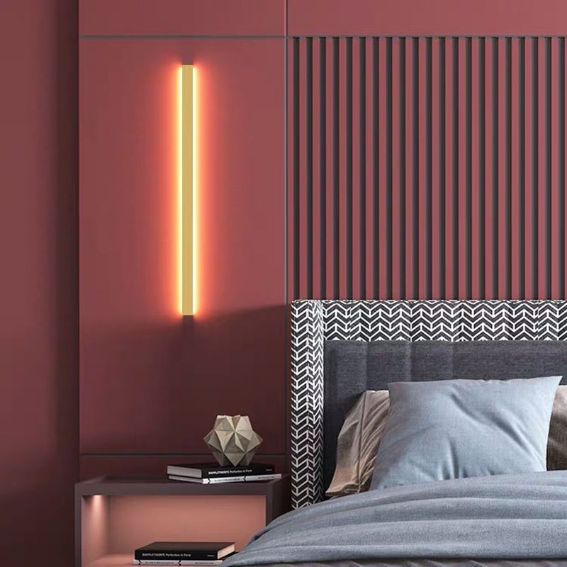 Funktionale lineare LED-Wandleuchte – Ideal für Schlafzimmer und Flur