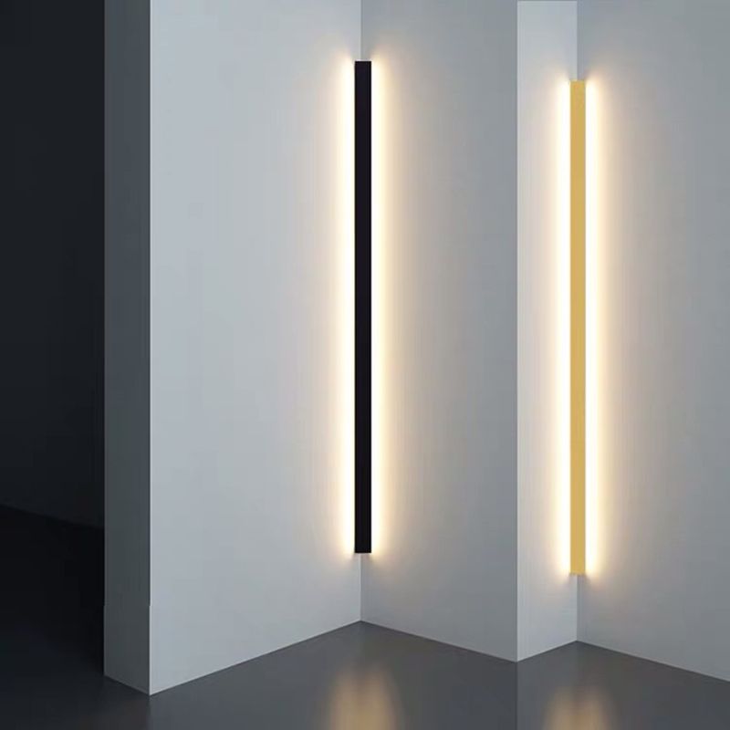 Lampe murale LED minimaliste style linéaire pour maison
