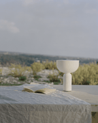 Lampada da tavolo moderna con base in marmo e controllo touch LED
