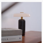 Lampada da tavolo moderna con base in marmo e controllo touch LED