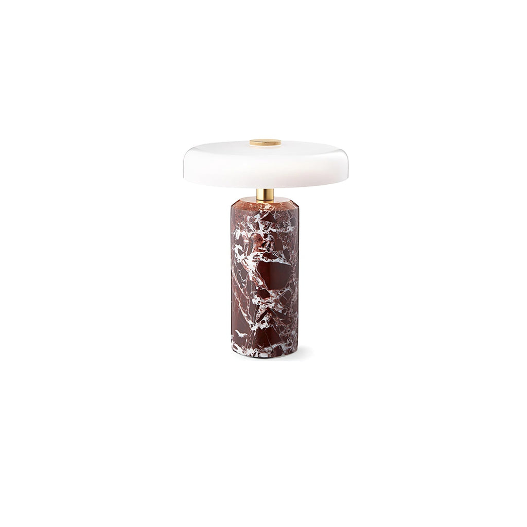 Lampada da tavolo moderna con base in marmo e controllo touch LED