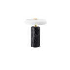 Lampada da tavolo moderna con base in marmo e controllo touch LED