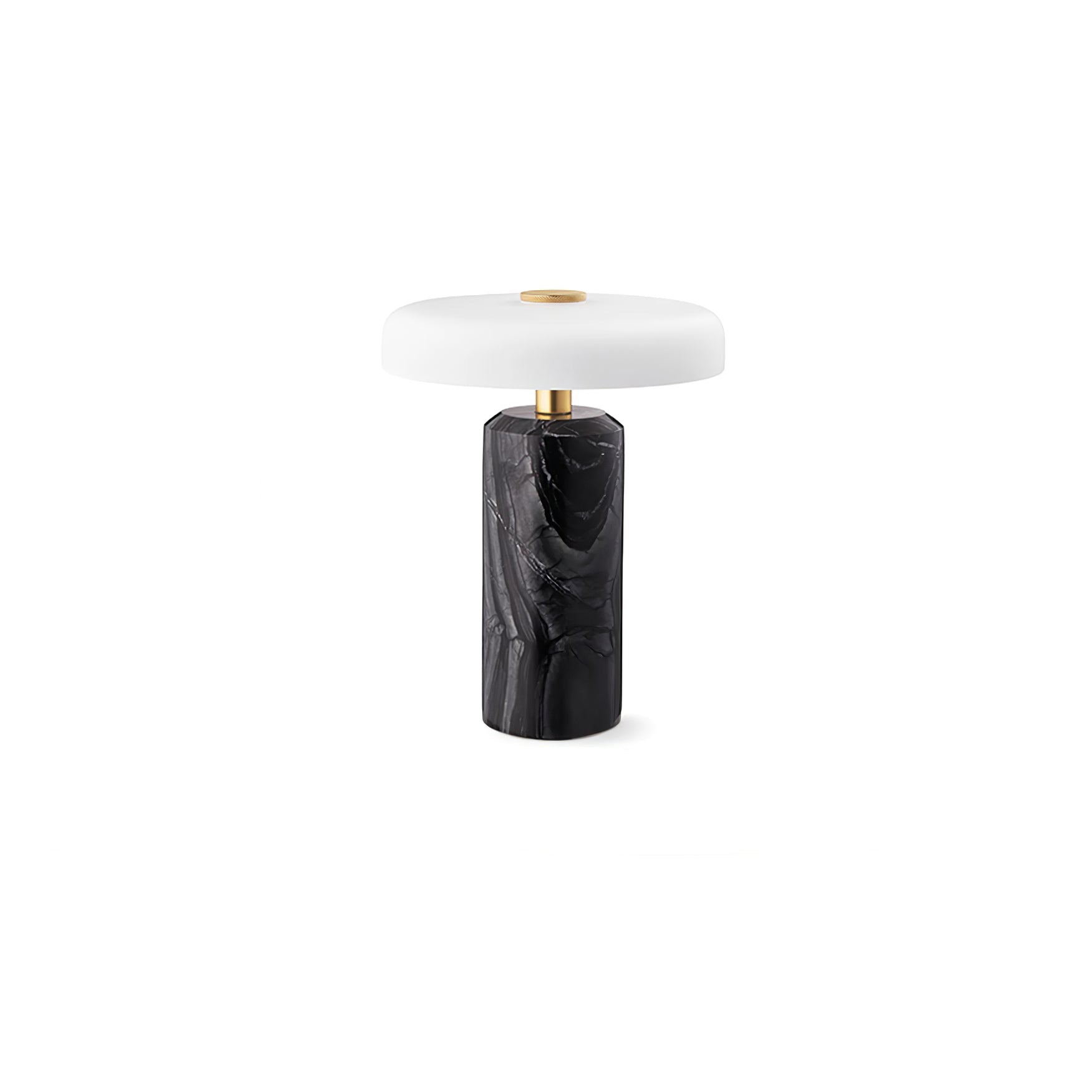 Lampada da tavolo moderna con base in marmo e controllo touch LED