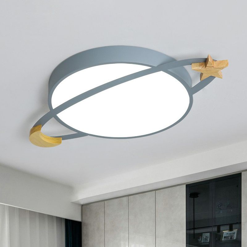 Minimalist round LED ceiling lamp for bedrooms and living rooms