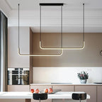 Adjustable retro style hanging ceiling lamp warm LED light