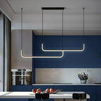 Adjustable retro style hanging ceiling lamp warm LED light